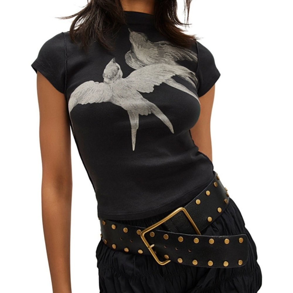 Free People Birds In Flight Tee